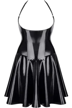 schwarzes Lack Miniklied TDJutta001 - 5XL