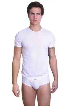 weißes T-Shirt the Shadow S von Look Me