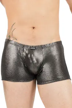 silberner Herren-Boxer Reptile 60-67 S von Look Me