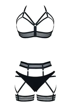 schwarzes Set LXMarita001 - XXL