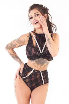 schwarzes Set MS-S0188-S1 - XXL/XXXL