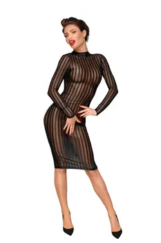 Klassisches Kleid F182 - 3XL