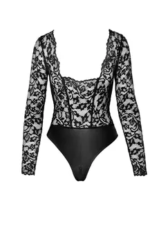 F296 Body aus Spitze/Wetlook - 3XL