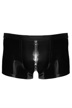 schwarze Lack Shorts Voltage H095 - 3XL