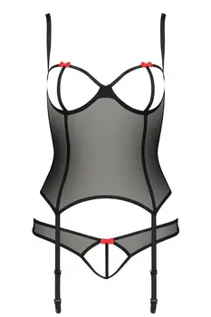 schwarzes Corset PA595294 - 2XL/3XL