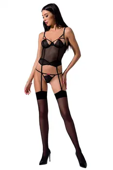 schwarzes Corset Perdita - XXL/XXXL