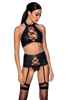 schwarzes ouvert Set PA596252 - 2XL/3XL