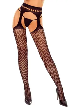 ouvert Strumpfhose S032 schwarz - S/M