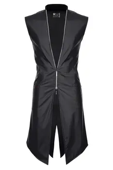 halblanger Herren Mantel RMMarco001 schwarz - XXL