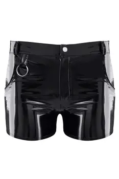 Herren PVC Shorts RMFabianoPVC schwarz - 2XL