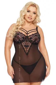 schwarzes Chemise 1890 - 3XL