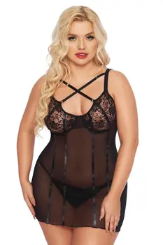schwarzes Chemise 1896 - 3XL