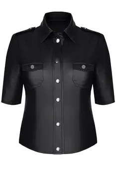 schwarze Jacke TDLotte001 - 2XL