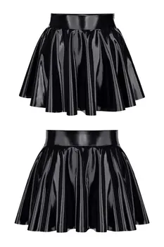 schwarzer Damen-Rock TDMaren001 - 5XL