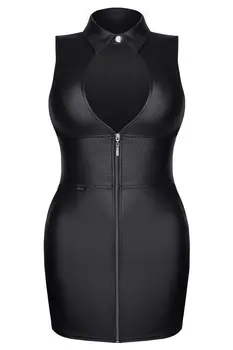 schwarzes Minikleid TDRafaele001 - 2XL
