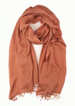 Peach Fuzz Modal Solid Scarf