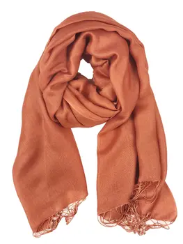Peach Fuzz Modal Solid Scarf