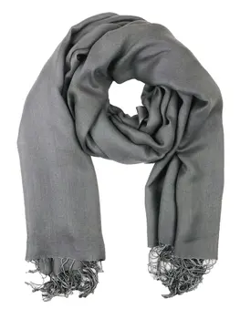 Grey Modal Solid Scarf
