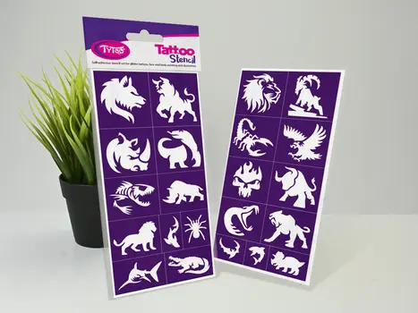 Beastly Animals - Vad állatok sablon szett