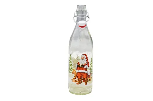 1000ml Karácsonyi Csatos Üveg
