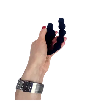 Eros - Black Anal Bead Vibrator