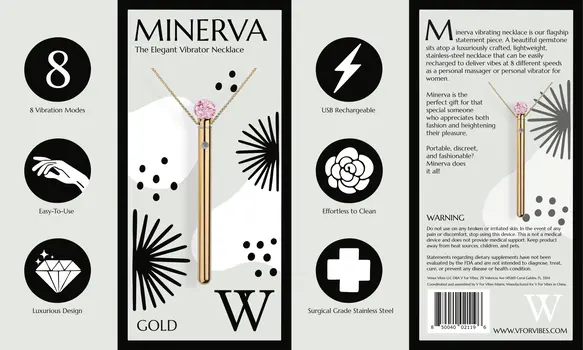 Minerva - Stainless Steel Wearable Vibrator