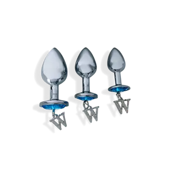 Opis - The 3-piece Luxury Gem Butt Plug & Anal Training Kit