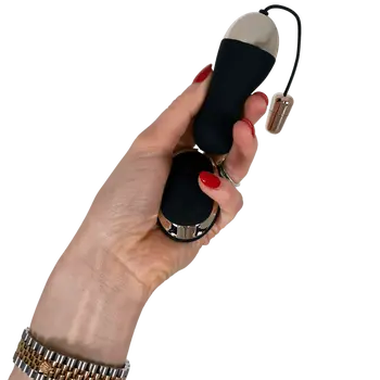 Proserpina – The Remote Controlled Black Bullet Egg Vibrator & Ben Wa Balls