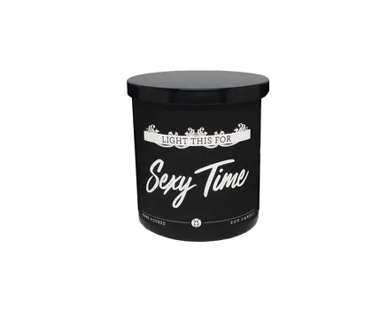 9oz. "Light This For Sexy Time" Soy Candle | Midnight Vanilla Scent
