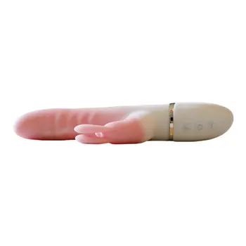 Pax - The Best Thrusting Rabbit Vibrator in Dreamy Pink and White