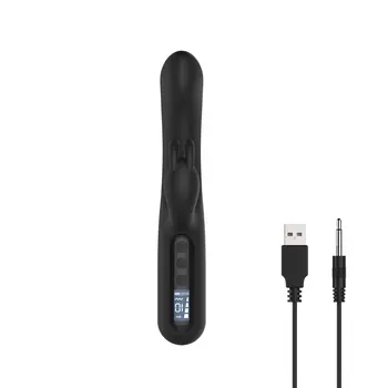 Febris - Premium Black Rabbit Vibrator