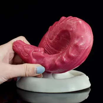 Serpens Ignis — Hellfire Silicone Snake Dildo