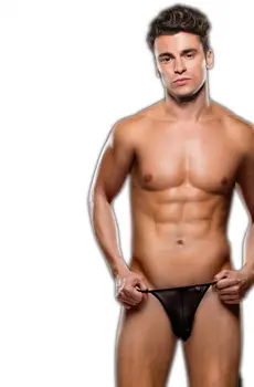 MENS UNDERWEAR  G-STRING MESH - ENVY 71014-1