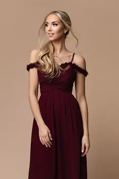 BEATRICE DRESS BORDEUX 77002-4
