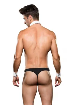 MENS UNDERWEAR TUXEDO WITH CUFFS/COLLAR 3 parts - ENVY 71006-1