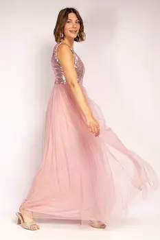 PINK BOOM DRESS PINK 76005-1