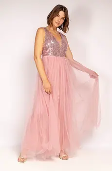 PINK BOOM DRESS PINK 76005-1