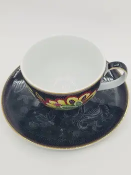 Bloom Peacock – Cappuccino Set (Cup and Saucer)