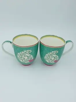 Gift Bird - Coffee Mug Blue x 6 Set