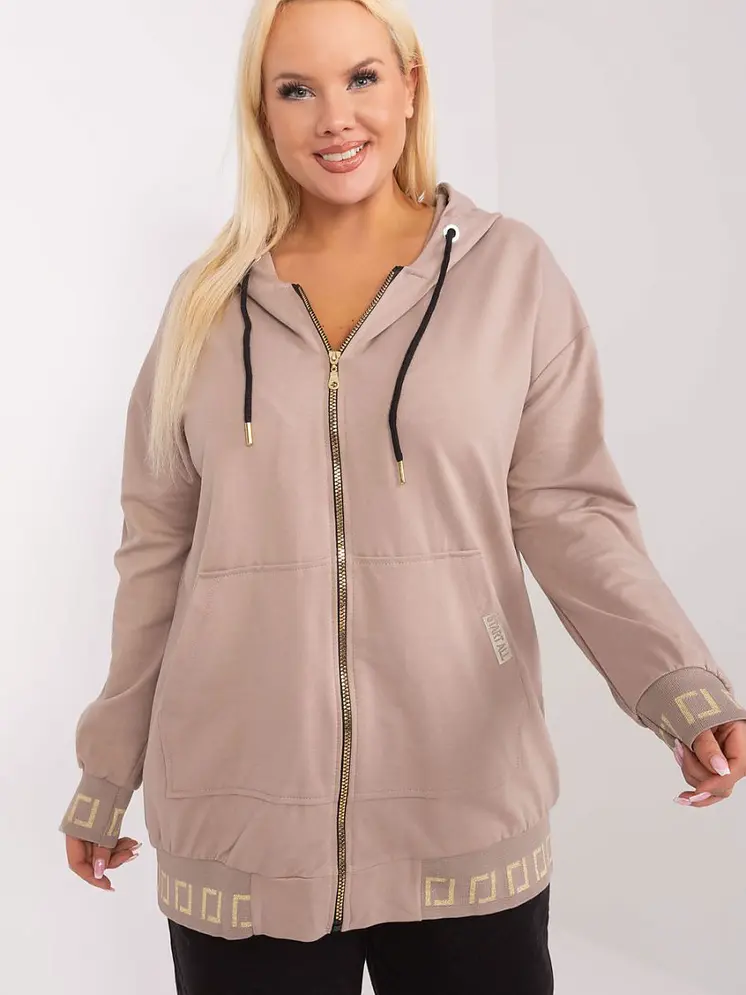 Plus size sweatshirt model 197472 Relevance