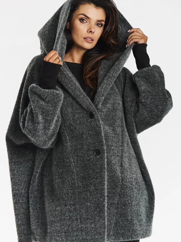 Coat model 200556 awama Wholesale Clothing Online, Women`s Fashion, Shoes, Lingerie & Underwear - Matterhorn