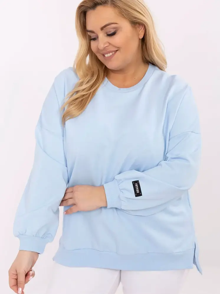 Plus size sweatshirt model 211735 Relevance