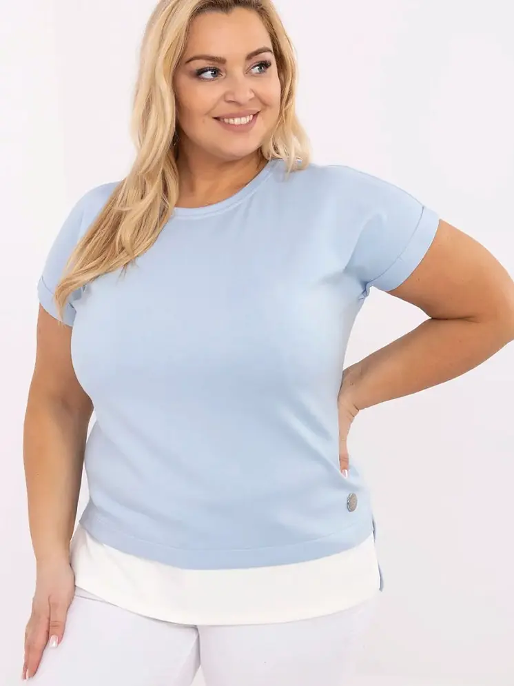 Plus size blouse model 212674 Relevance
