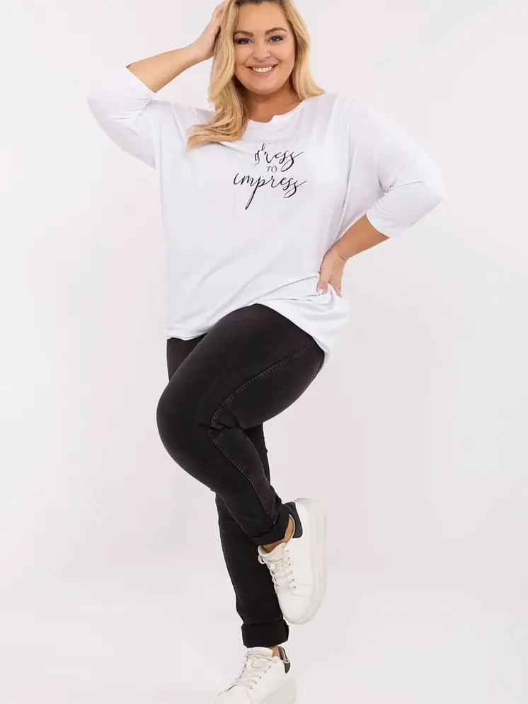 Plus size blouse model 212683 Relevance