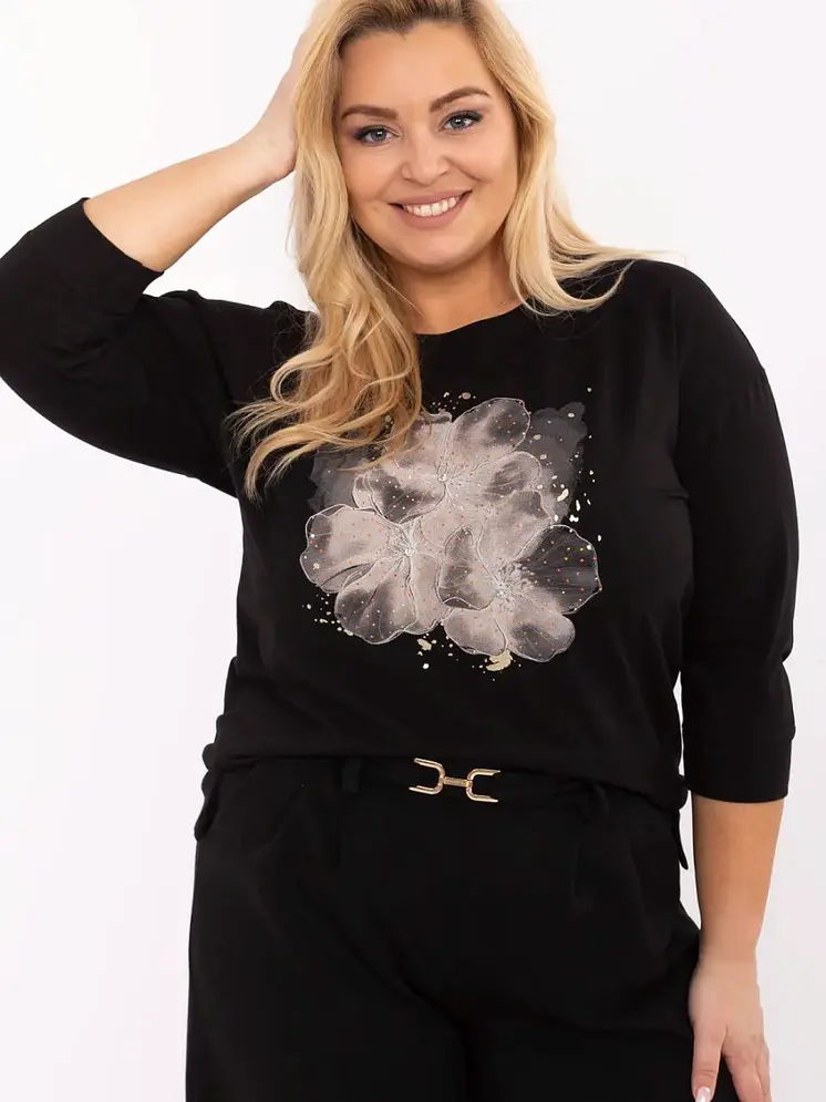 Plus size blouse model 212700 Relevance