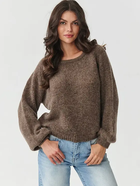 Jumper model 217388 Makadamia