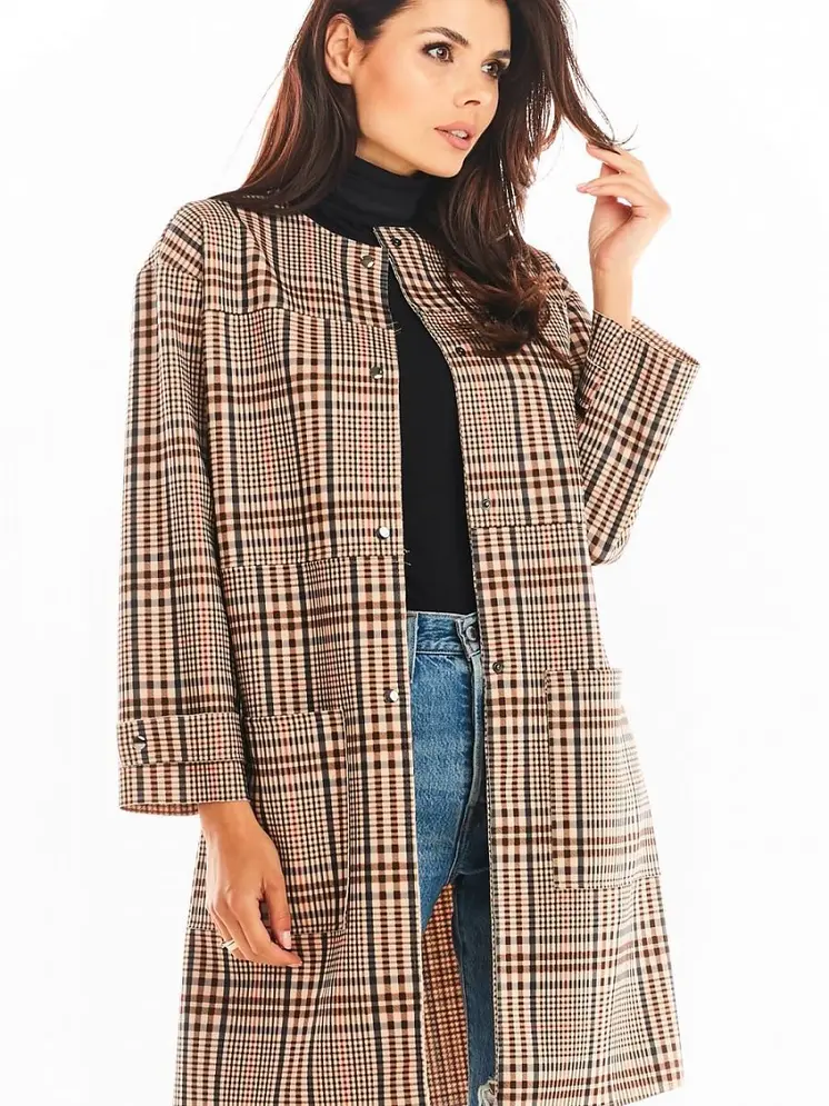 Coat model 148982 awama Wholesale Clothing Online, Women`s Fashion, Shoes, Lingerie & Underwear - Matterhorn