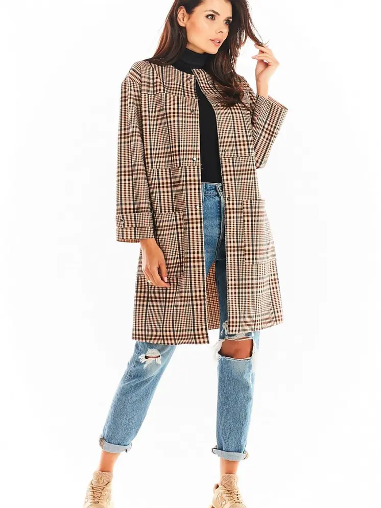 Coat model 148982 awama Wholesale Clothing Online, Women`s Fashion, Shoes, Lingerie & Underwear - Matterhorn