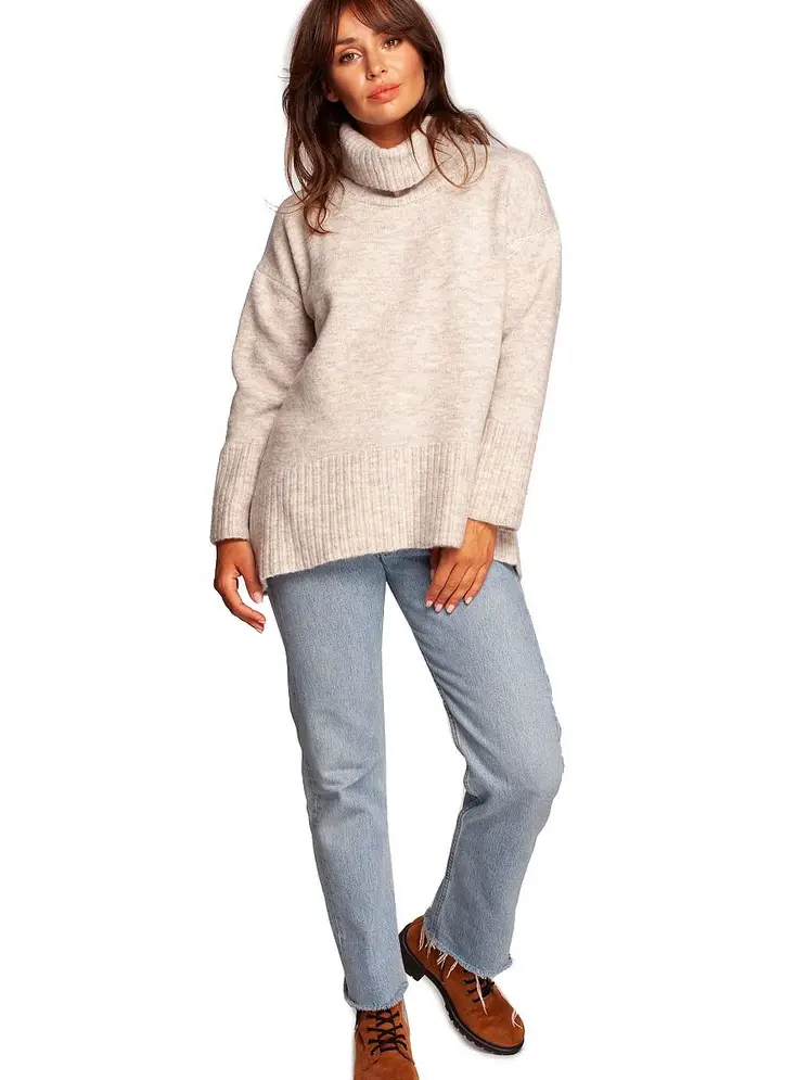 Turtleneck model 170261 BE Knit