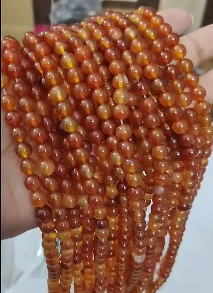 Carnelian Gemstone Beads